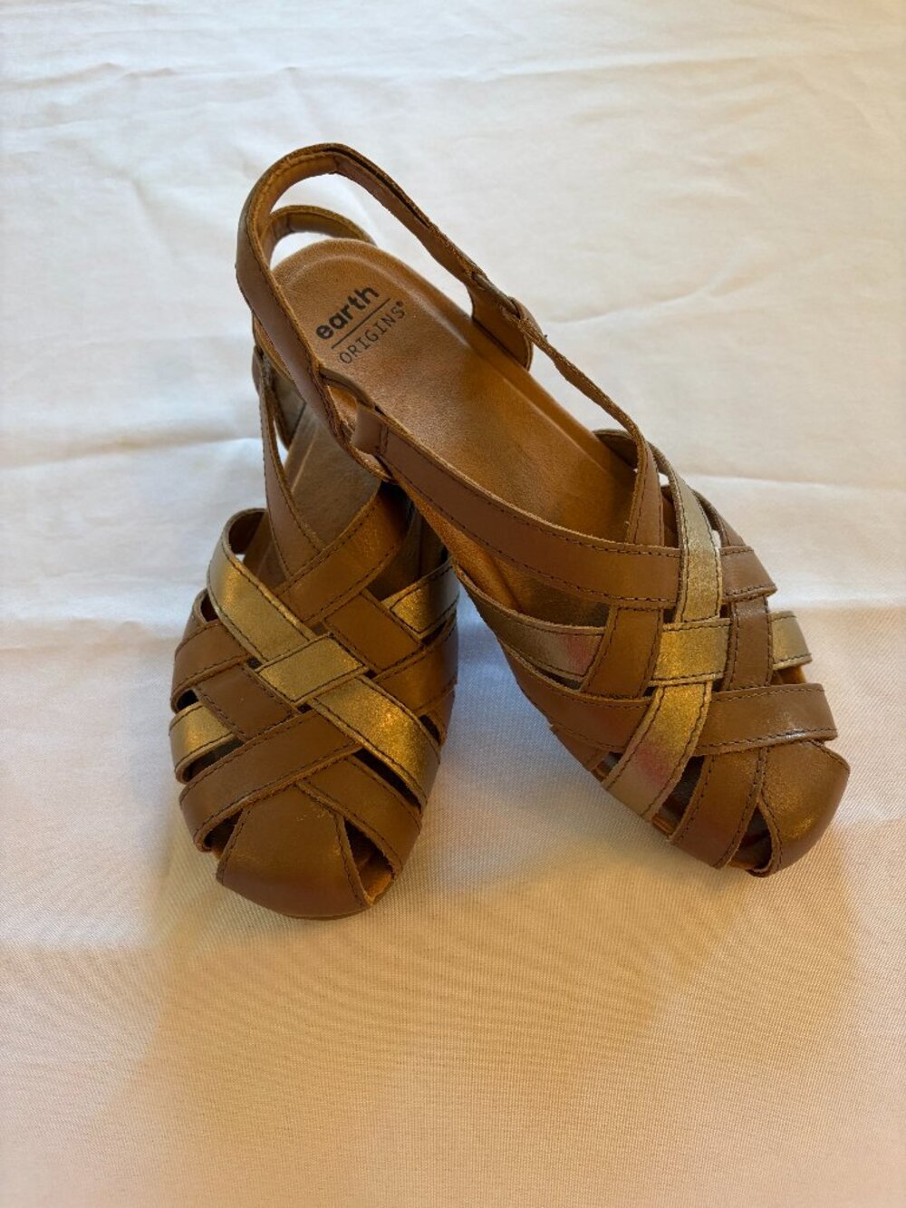 Earth Origins Fisherman Slingback Sandals 9N